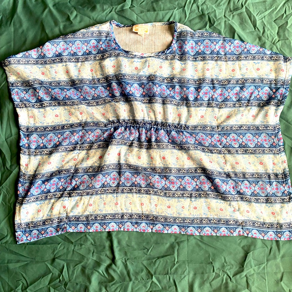 Red Camel Girls Boho Sleeveless top/ shirt, size L